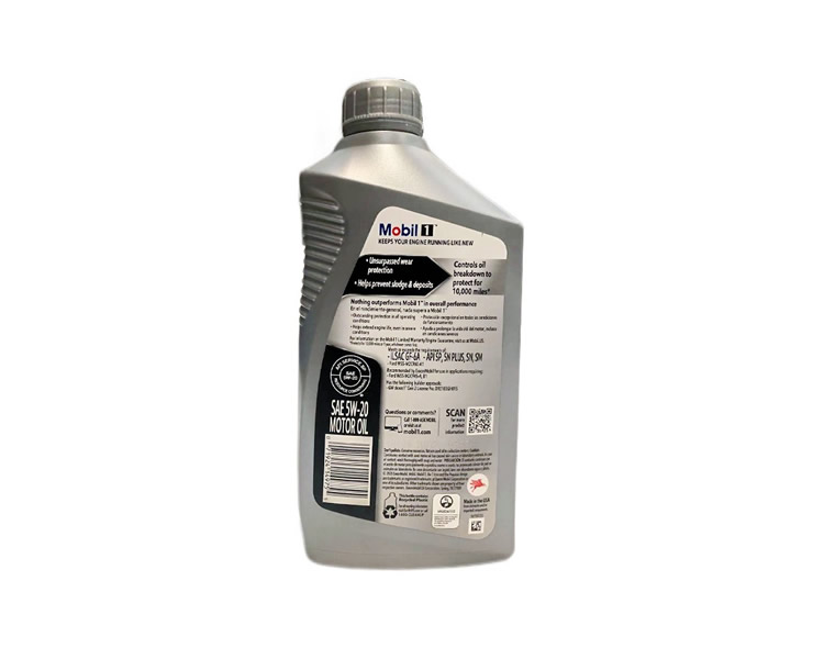 美孚1號 全合成機油 5W-20 SN 1 QT裝-第2張圖片-鄭州市冠恒貿易有限公司【官方網(wǎng)站】-車(chē)用潤滑油服務(wù)專(zhuān)家